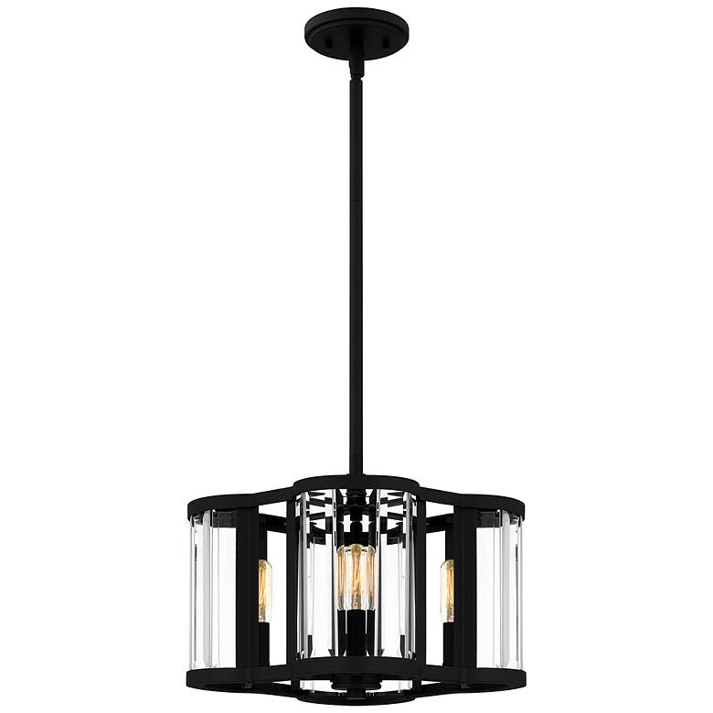 Image 2 Renee 4-Light Matte Black Pendant