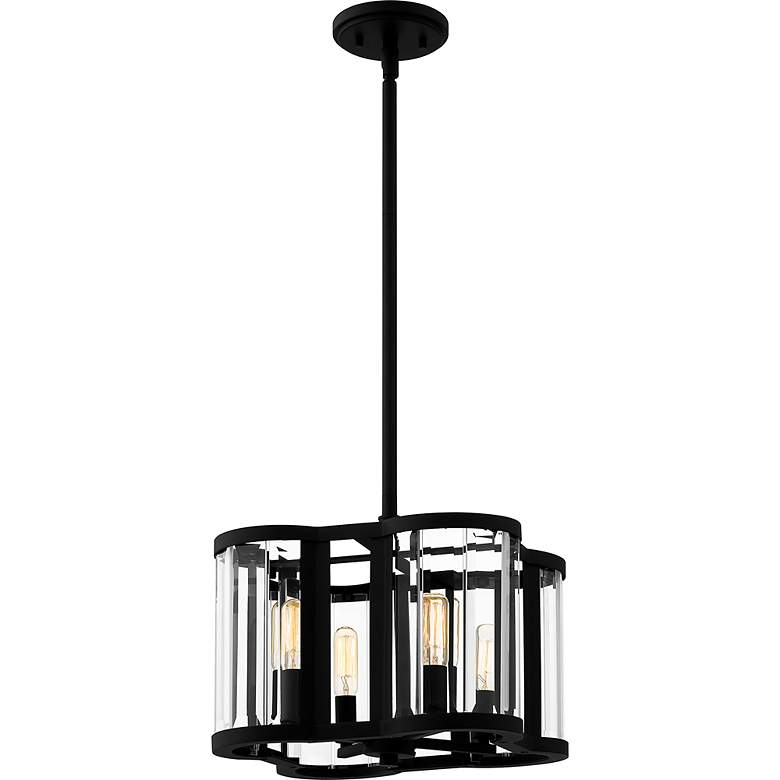 Image 5 Renee 4-Light Matte Black Pendant more views