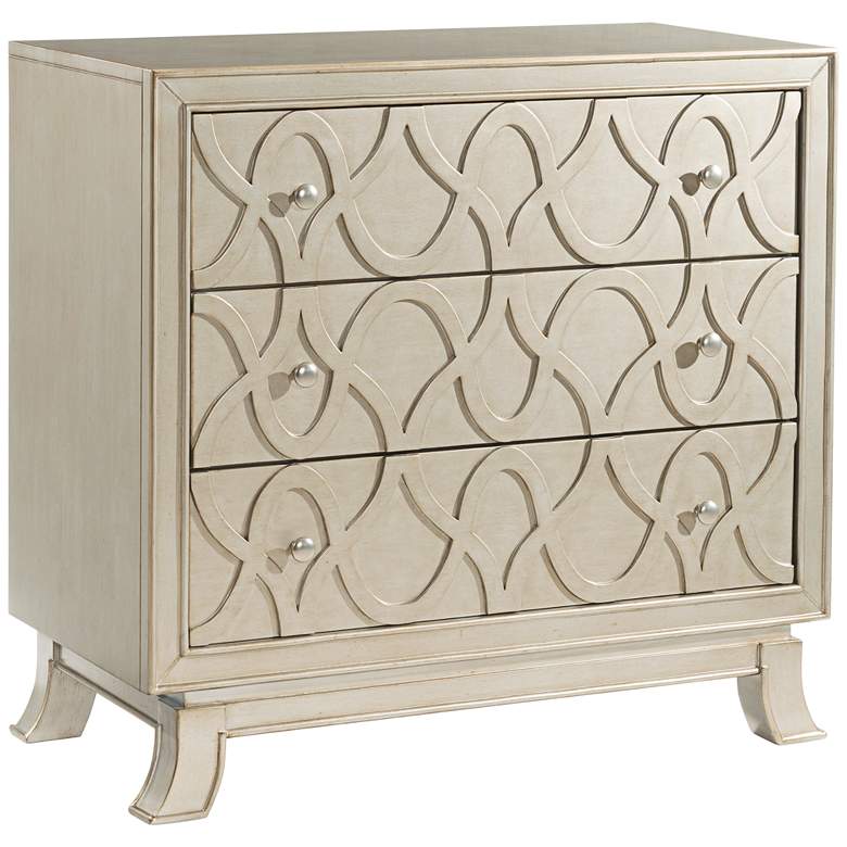 Image 1 Renee Silver Glazed Accent Chest