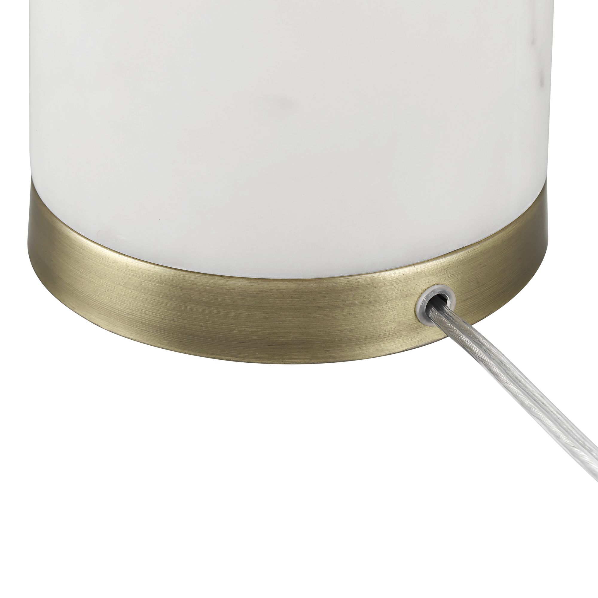 Image 5 Renier 14" High Faux Alabaster Accent Table Lamp more views