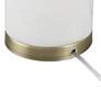 5_Renier 14" High Faux Alabaster Accent Table Lamp more views