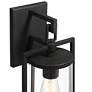 3_Rennes 15 3/4" High Black Outdoor Wall Light Set of 2 more views