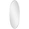 Renny Frameless 24" x 60" Oval Wall Mirror