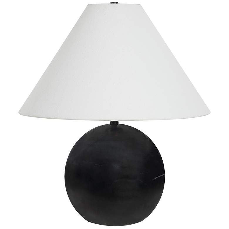 Image 1 Renwil 19" High Modern Natural Black Marble Table Lamp