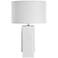 Renwil 25 3/4" High Modern White Ceramic Table Lamp
