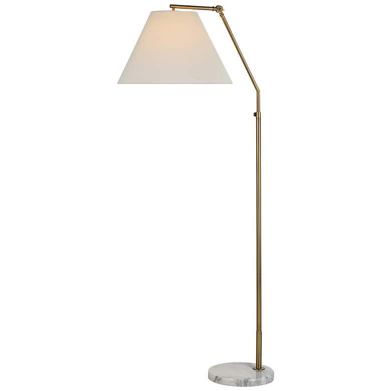 Image 5 Renwil 72" Iron Brass Finish Modern Floor Lamp more views