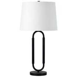 Renwil Alaya 27" High Iron Matte Black Table Lamp