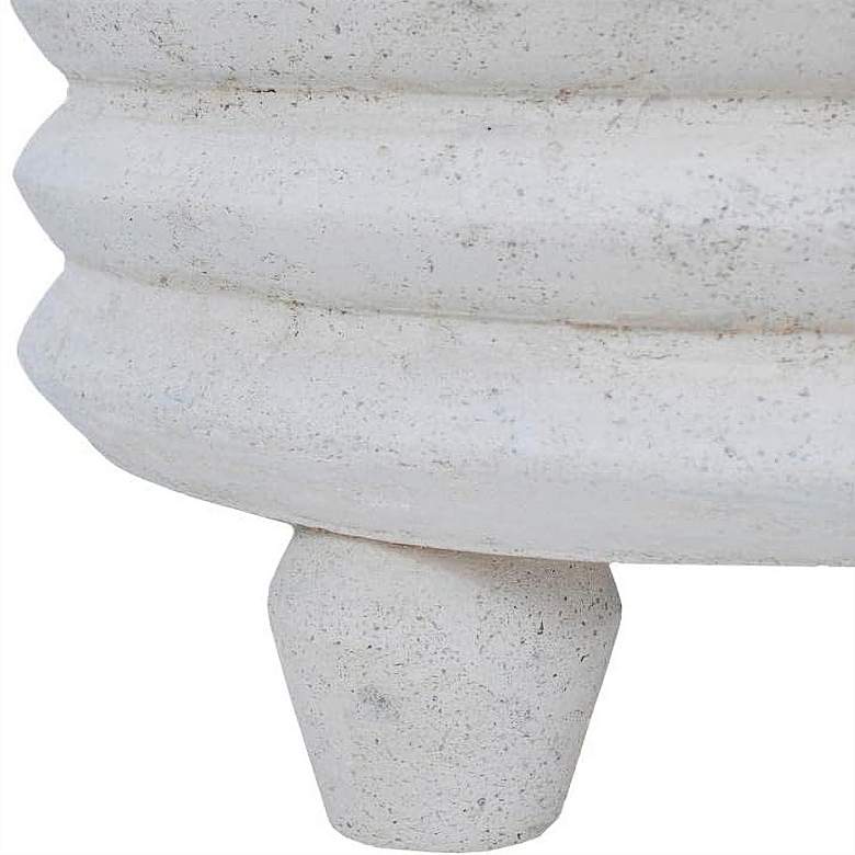 Image 4 Renwil Aleksi 15" Wide Natural Stone Indoor/Outdoor Side Table more views