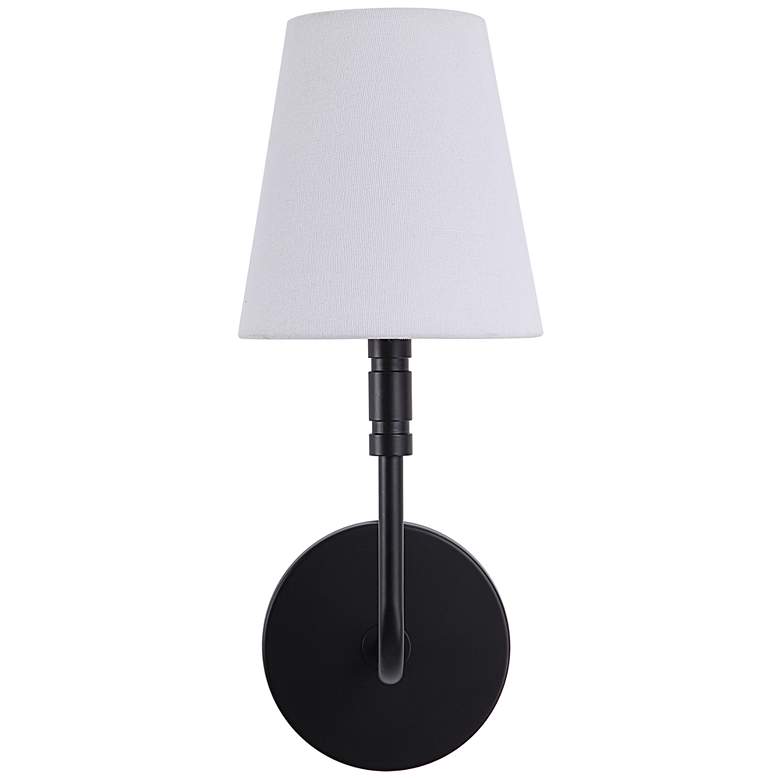 Image 1 Renwil Andi Matte Black Wall Sconce 5.5x14.5x8"
