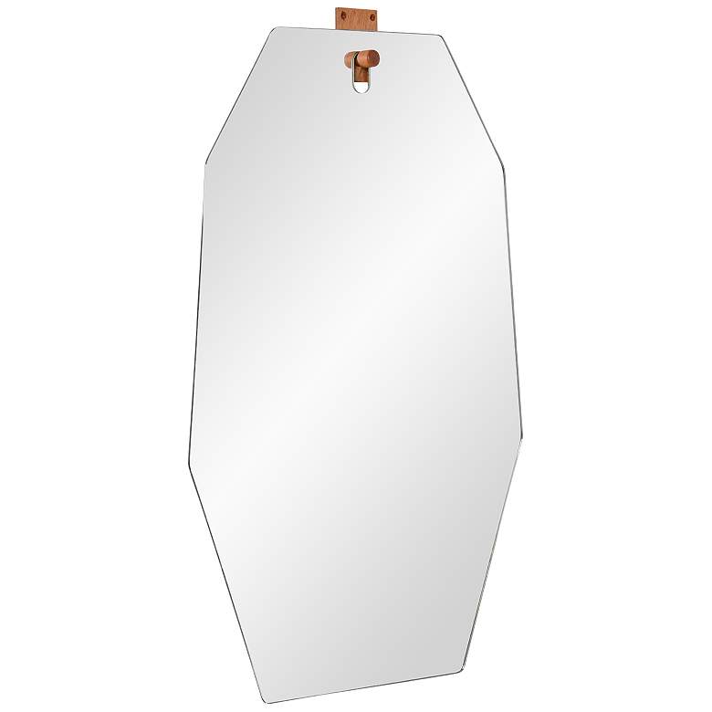 Image 1 Renwil Apse Glass 21 1/4" x 34 1/2" Octagonal Wall Mirror