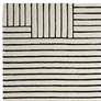 2_Renwil Arctica 10182 5'3"x7'3" Ivory Black Wool Area Rug more views