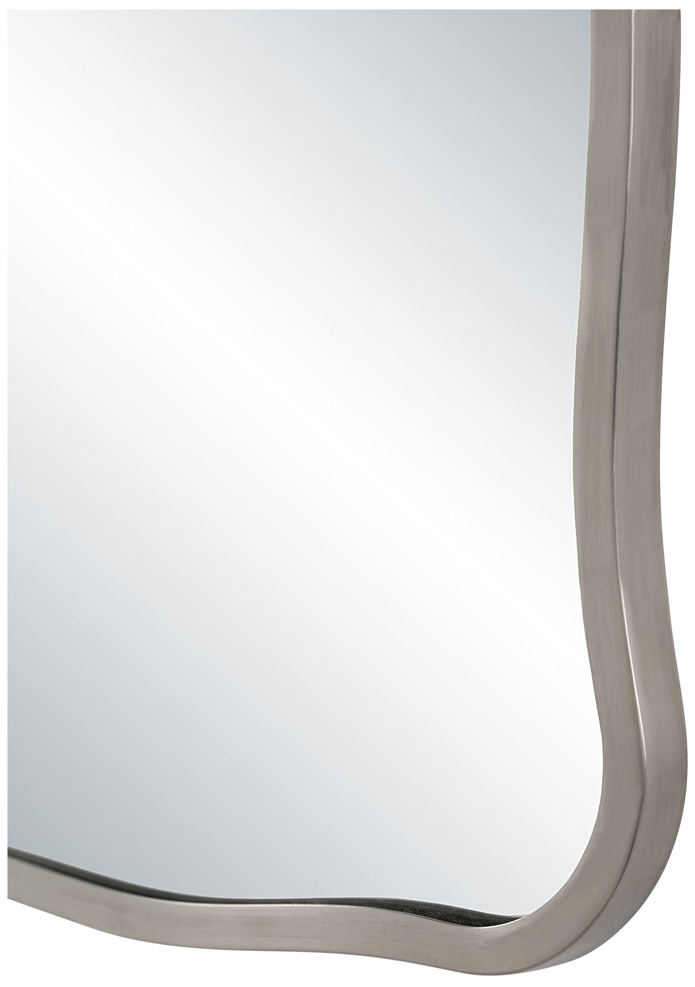 Image 4 Renwil Balsa 36" H x 24" W Wall Mirror, Silver more views