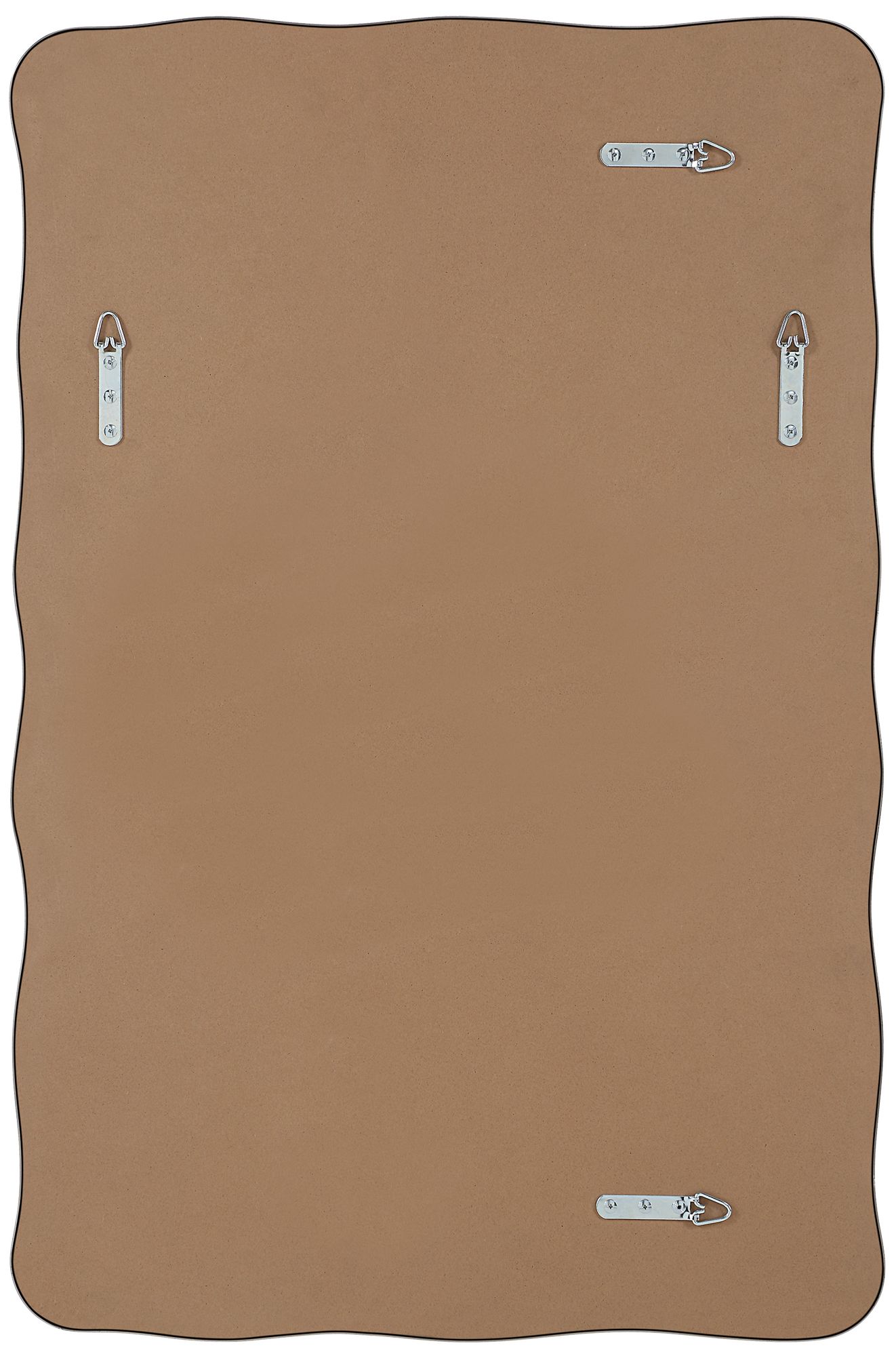 Image 6 Renwil Balsa 36" H x 24" W Wall Mirror, Silver more views