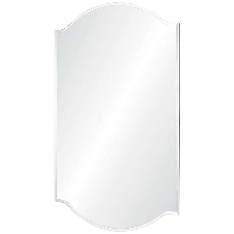 Image 3 Renwil Bellerose Frameless 24" x 36" Arched Wall Mirror more views