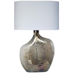 Renwil Benedek 27 1/2" High Smoke Luster Glass Table Lamp