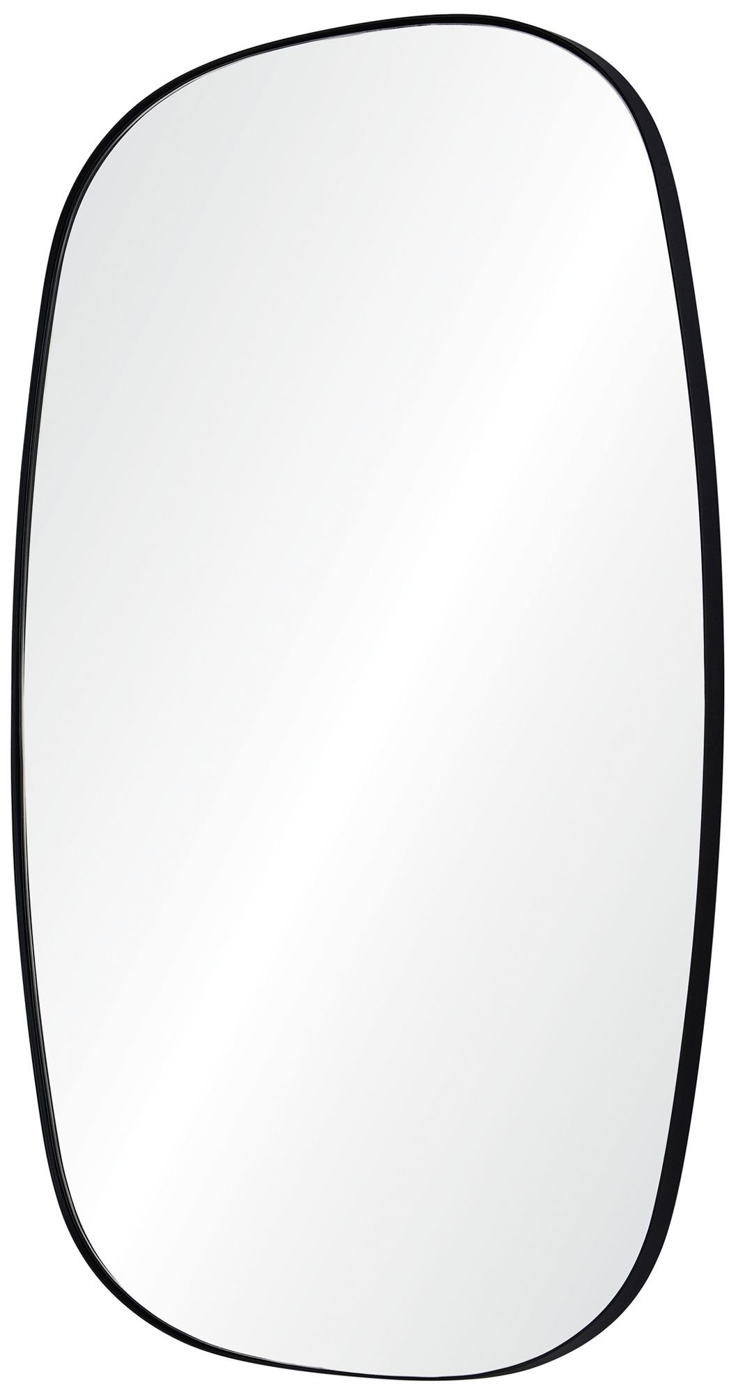 Image 4 Renwil Bergen 36" Tall Rectangle Wall Mirror, Black more views