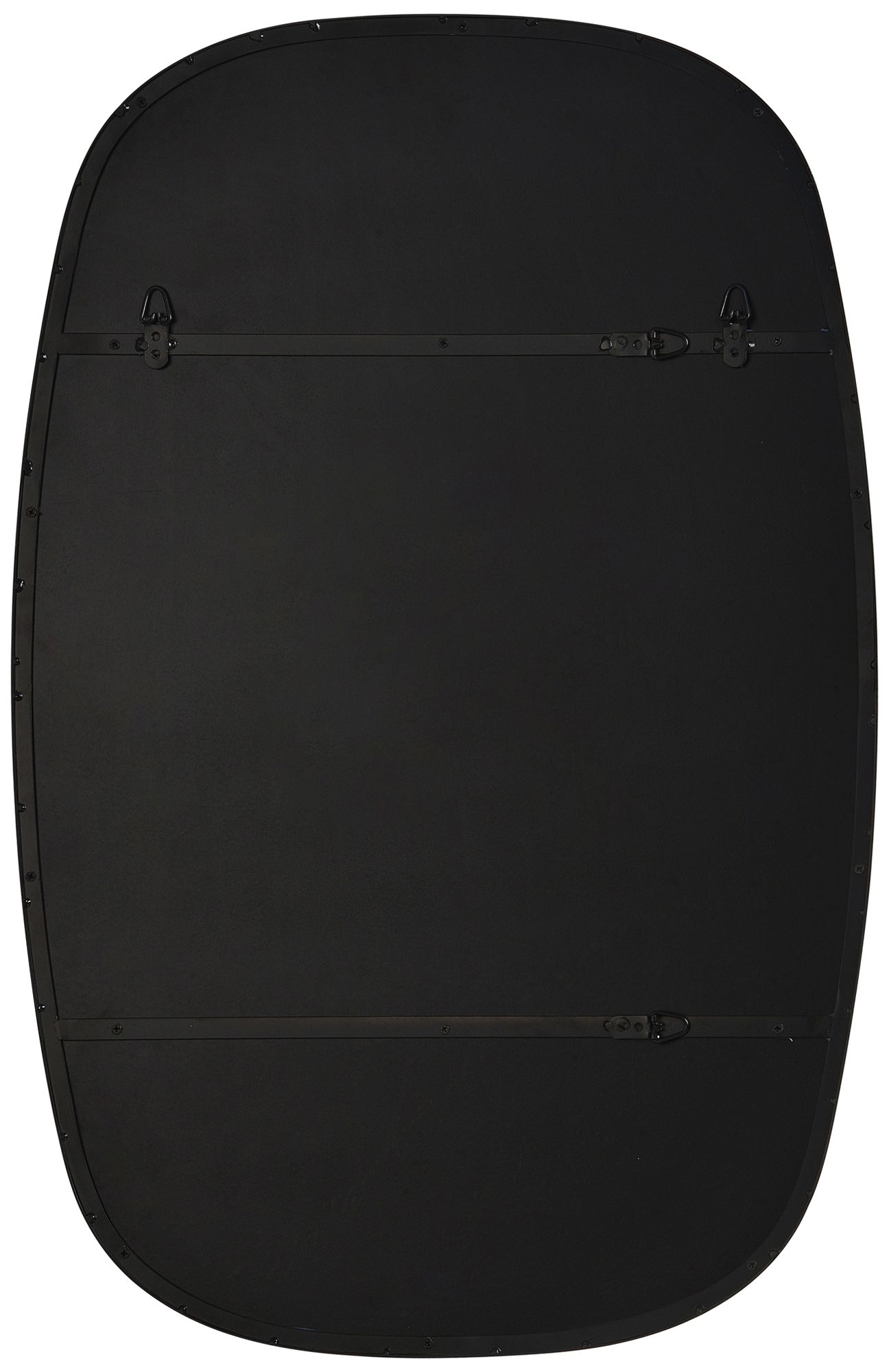Image 5 Renwil Bergen 36" Tall Rectangle Wall Mirror, Black more views
