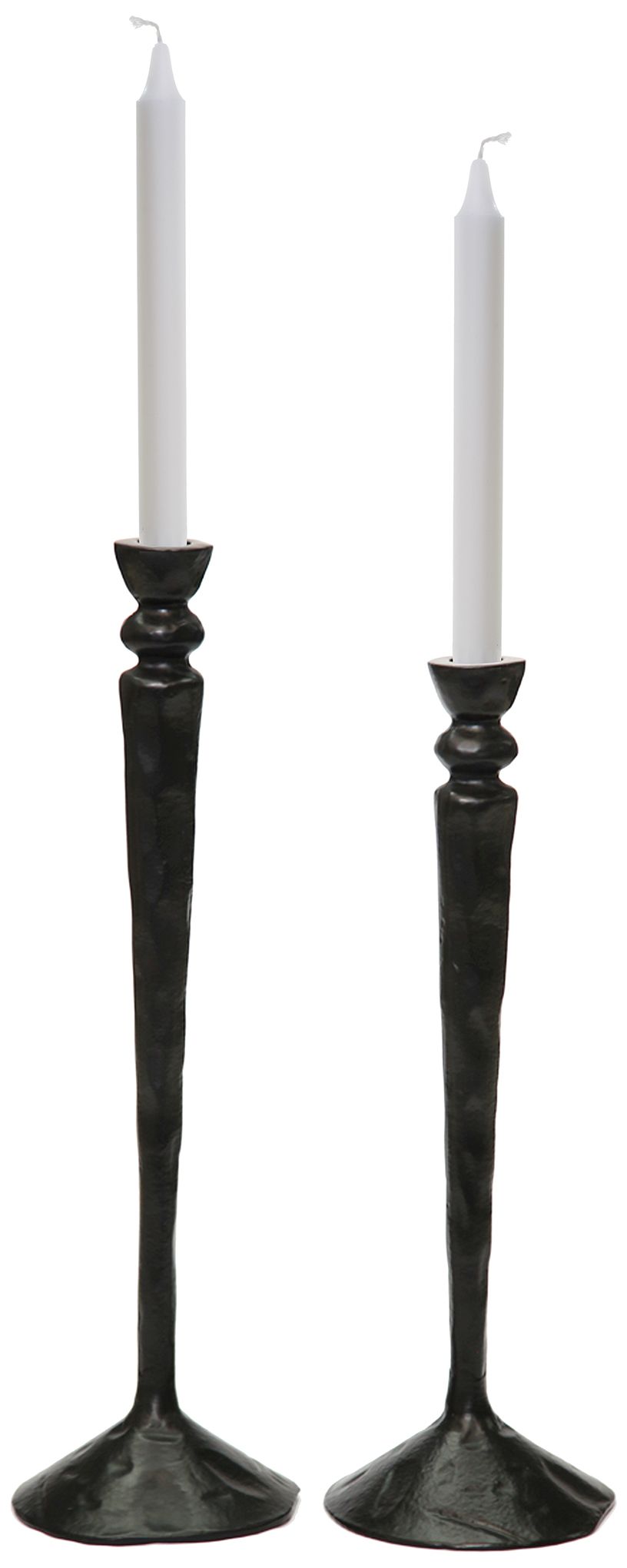 Image 2 Renwil Bollington Set of 2 Candle Holders, Matte Black more views