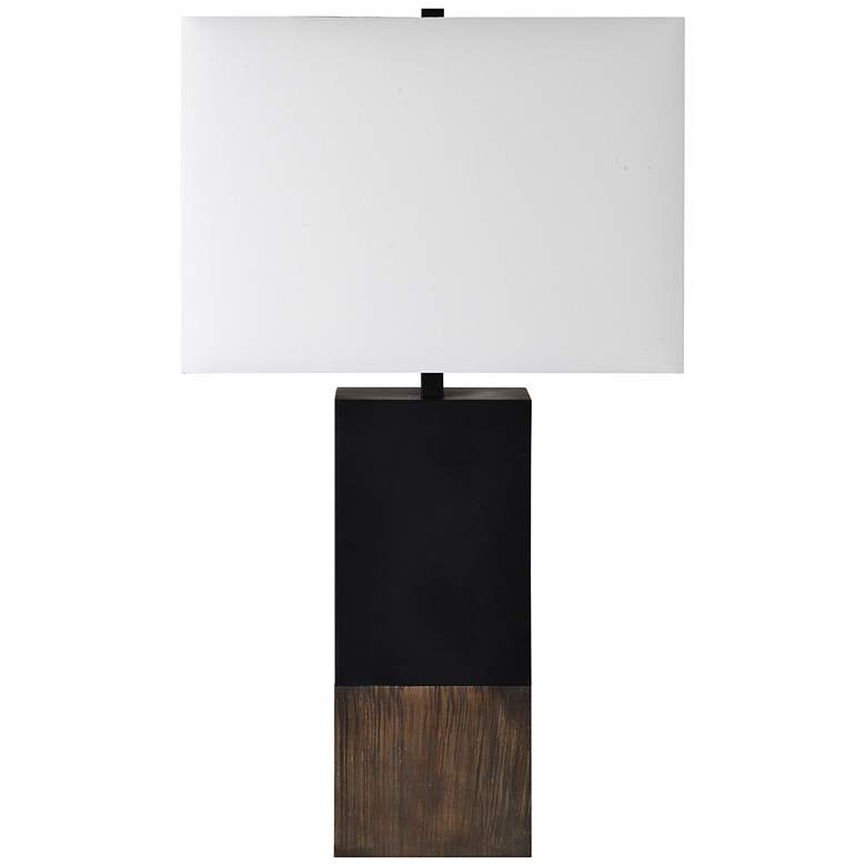 Image 1 Renwil Broma 30" High Pine Wood Natural Wood Table Lamp