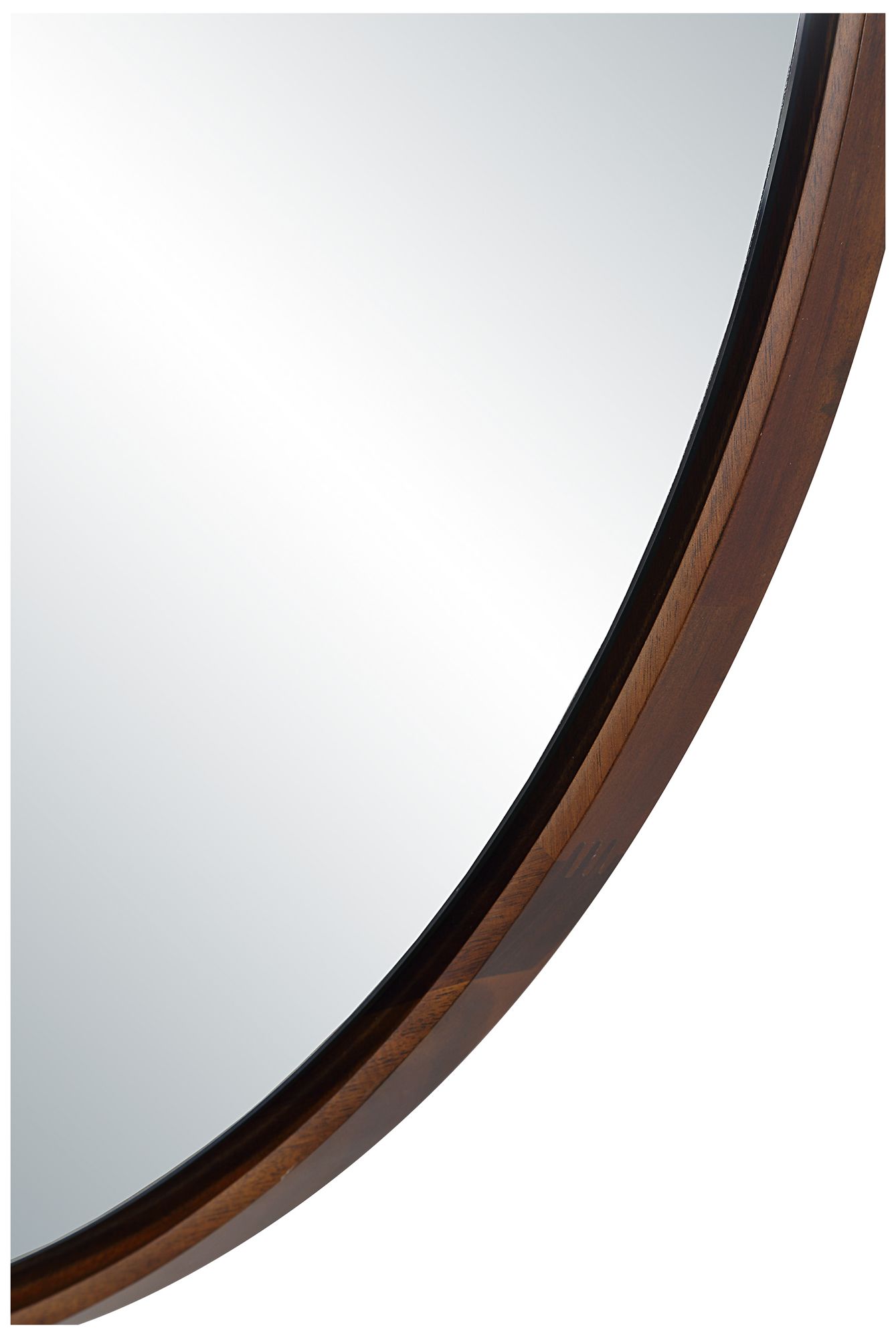 Image 4 Renwil Cabiria 36" H x 36" W Wall Mirror, Brown more views