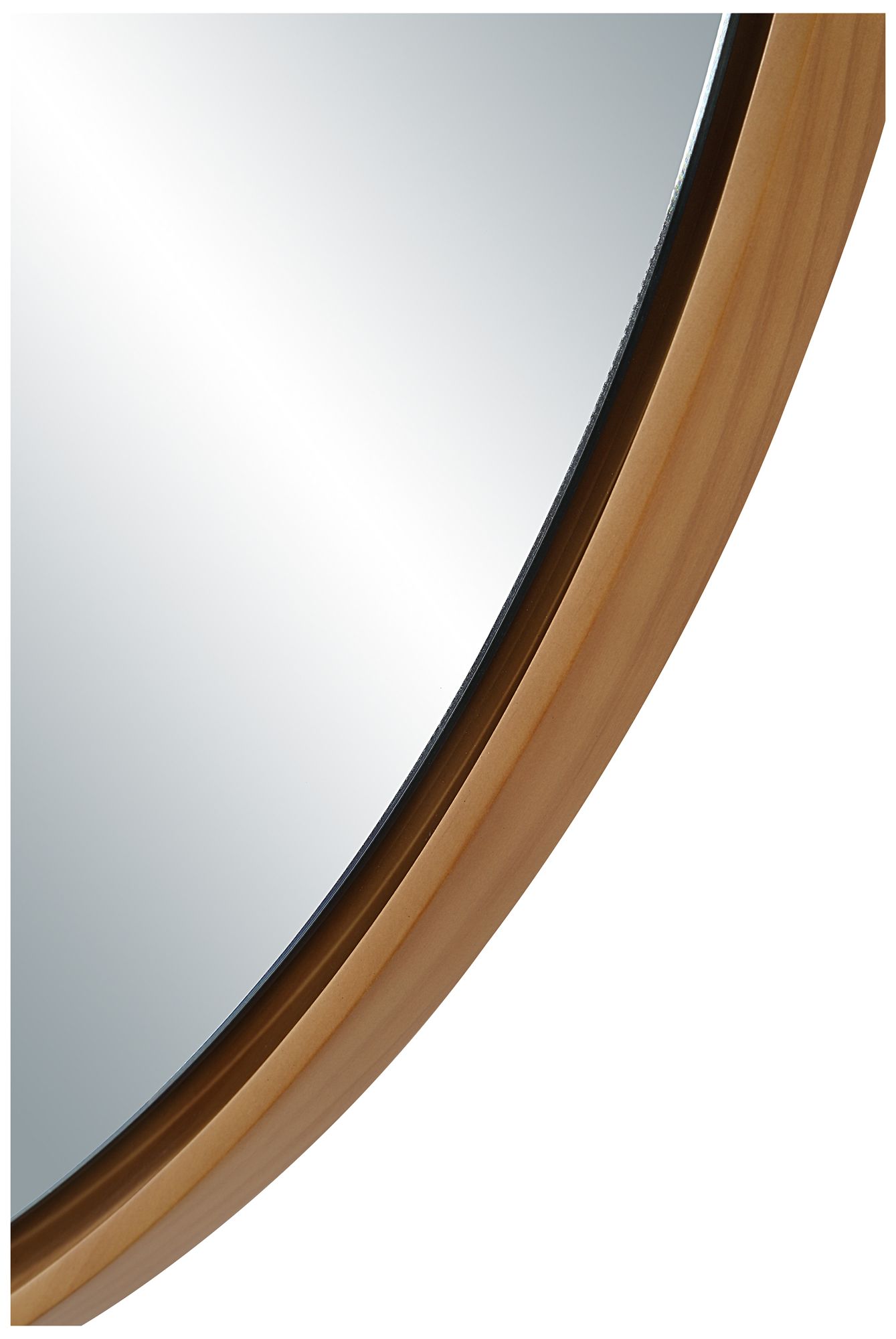 Image 3 Renwil Canna 36" H x 36" W Wall Mirror, Beige more views