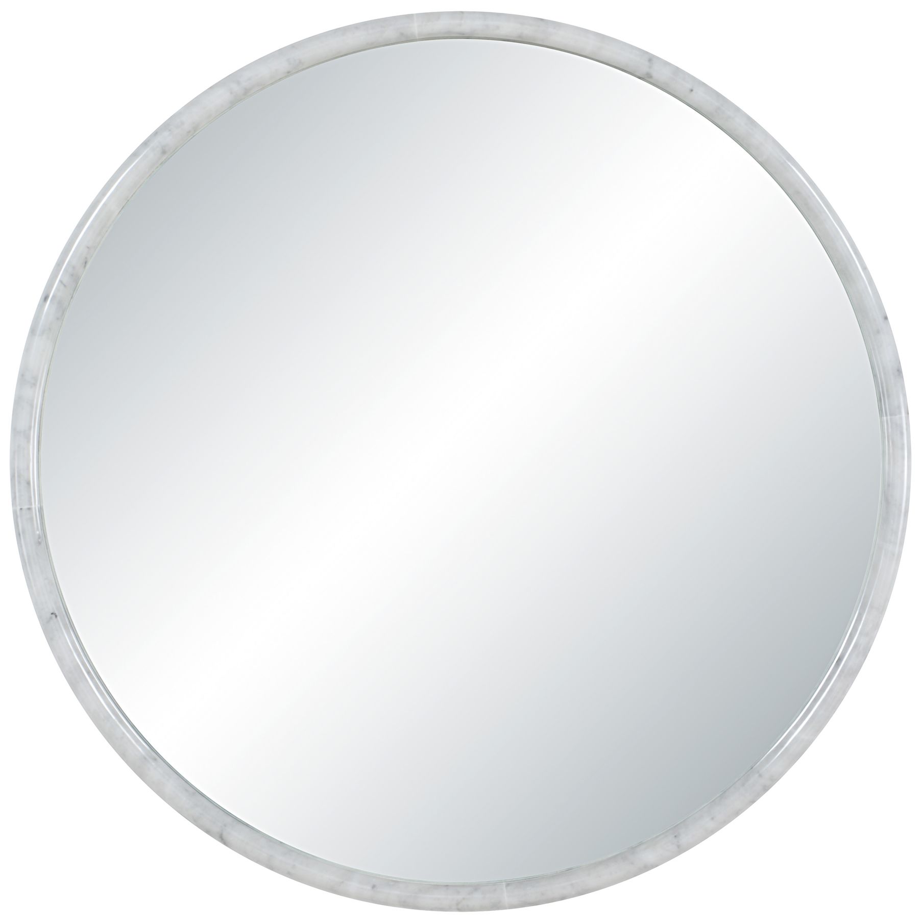 Image 2 Renwil Cento 36" H x 36" W Wall Mirror, White more views
