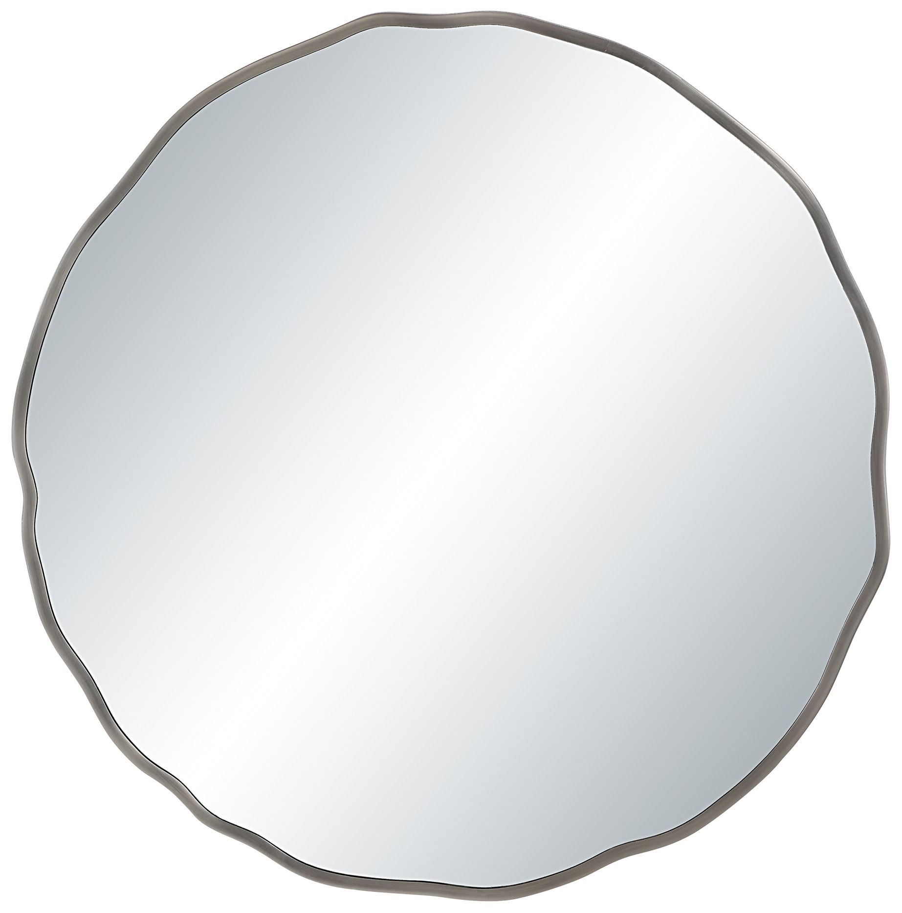 Image 2 Renwil Cerro 30" H x 30" W Wall Mirror, Silver more views