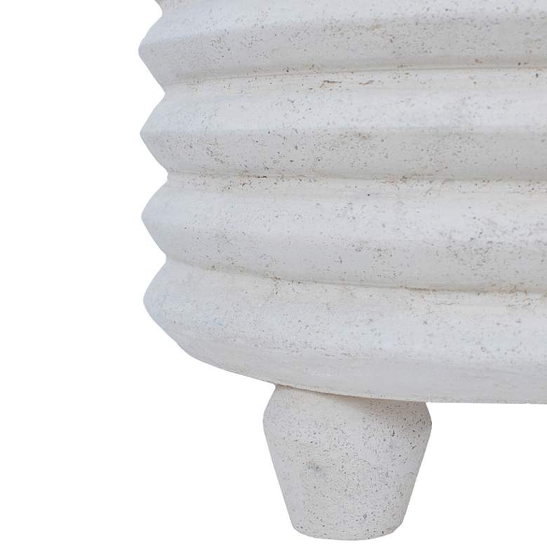 Image 6 Renwil Chayton 15 1/4" Wide Natural Stone Indoor/Outdoor Side Table more views