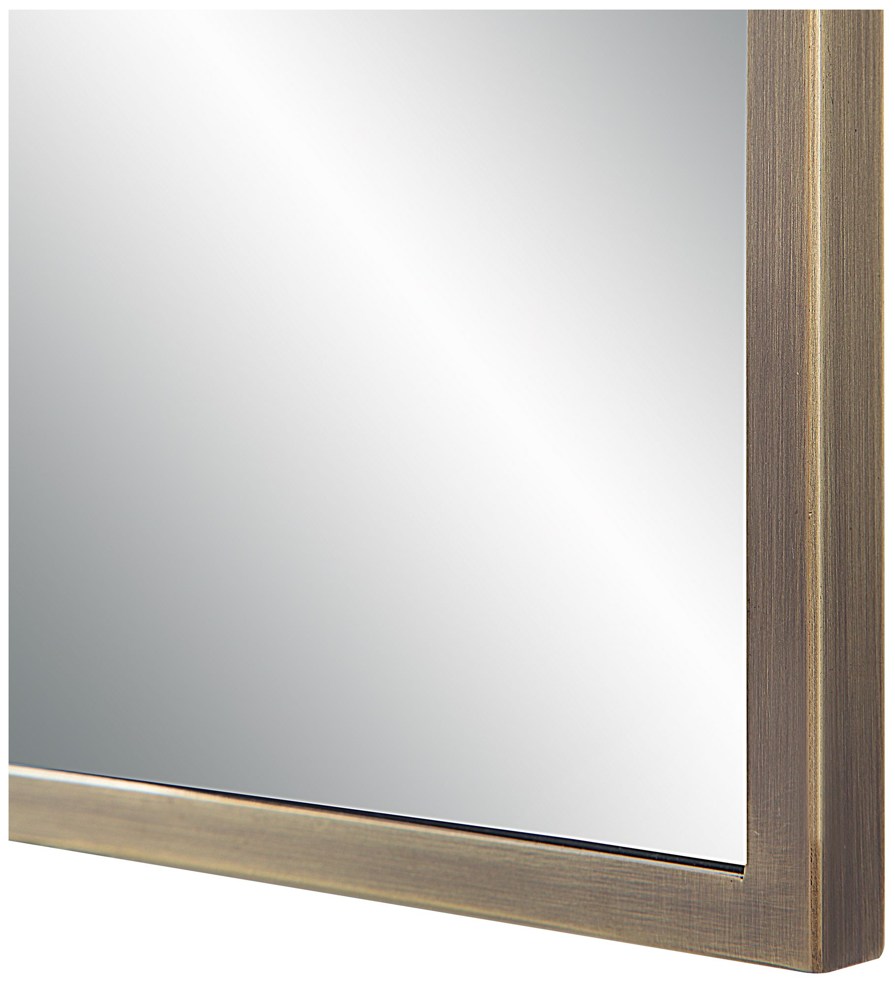 Image 3 Renwil Cider 45" Tall Rectangular Mirror, Brushed Bronze more views