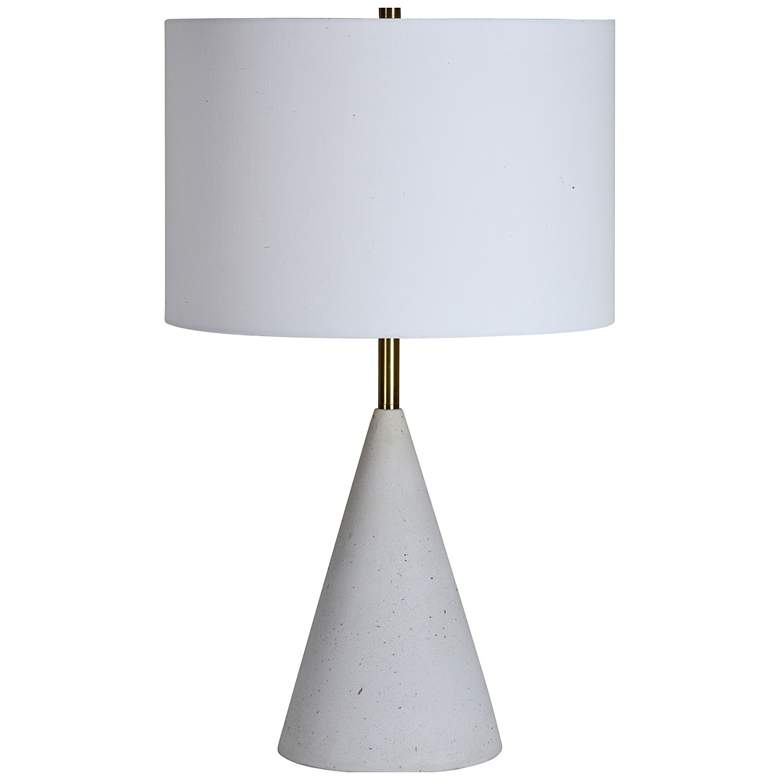Image 1 Renwil Cimeria 25 1/2" High White Terrazzo with Speckles Table Lamp