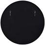 5_Renwil Claribel Black Powder-Coated Iron 30" Round Wall Mirror more views