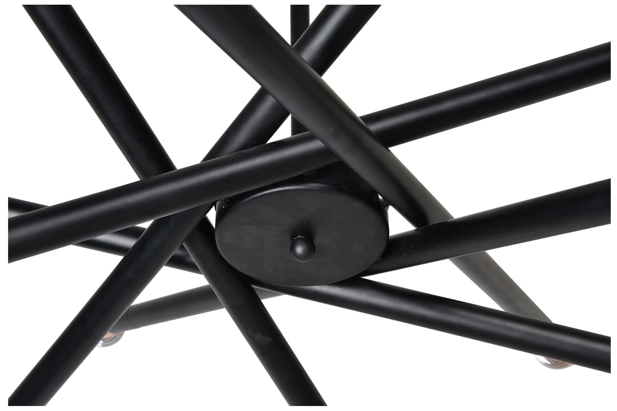 Image 3 Renwil Clemente Iron Black Powder Coated Ceiling Fixture 36x40x40" more views