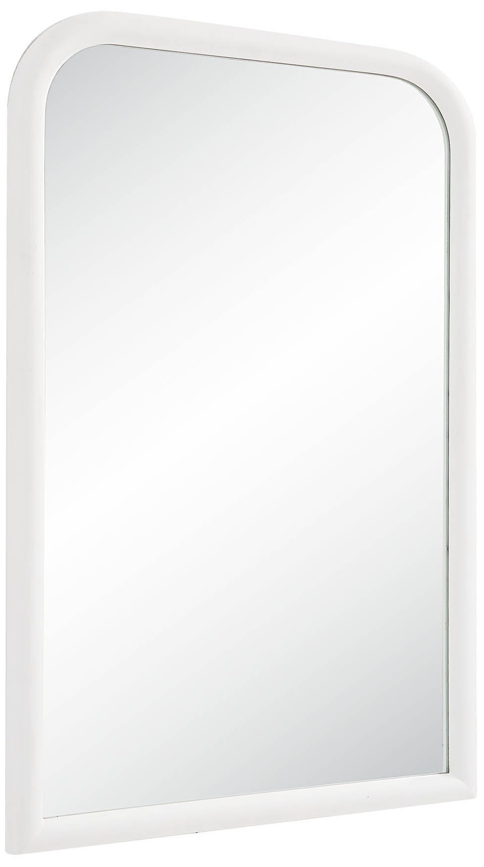 Image 5 Renwil Colima 36" Tall Arch Wall Mirror, White more views
