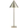 5_Renwil Cone Shade 25" High Modern Metal Pull Chain Table Lamp more views