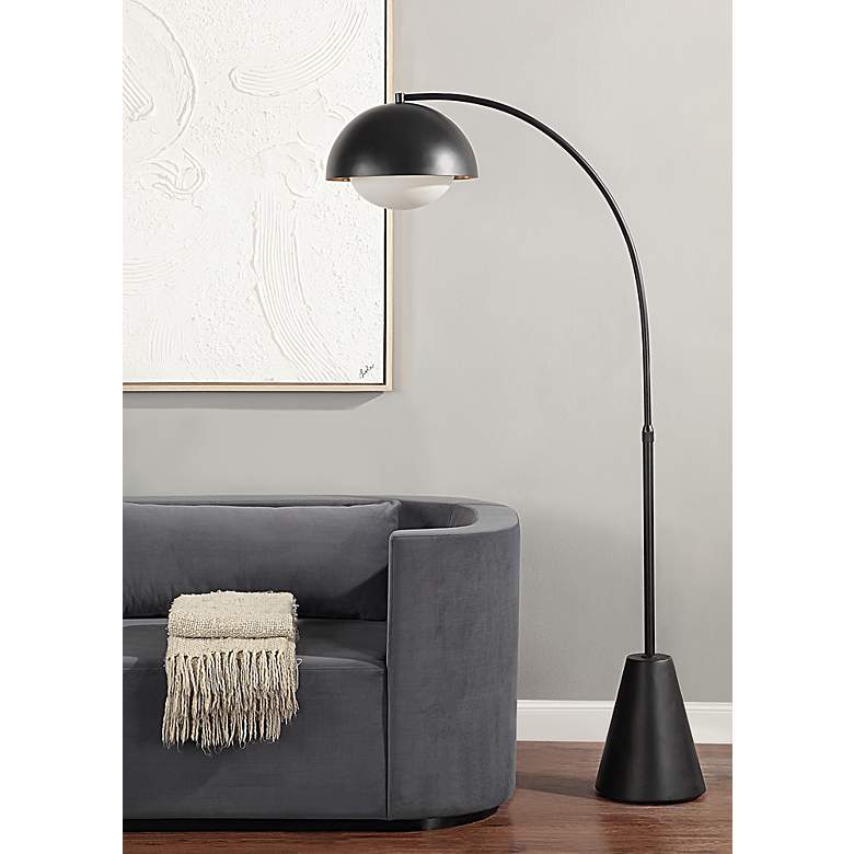 Image 1 Renwil Cooke 65" High Matte Black Modern Floor Lamp