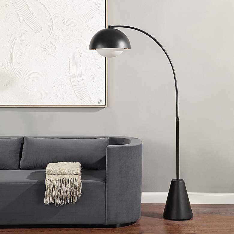 Image 6 Renwil Cooke 65" High Matte Black Modern Floor Lamp more views