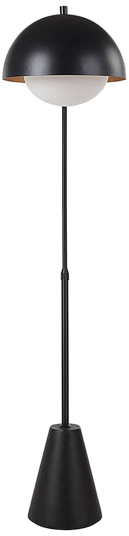 Image 4 Renwil Cooke Matte Black Floor Lamp 38x65 - 75 ADJ.x15.75 more views