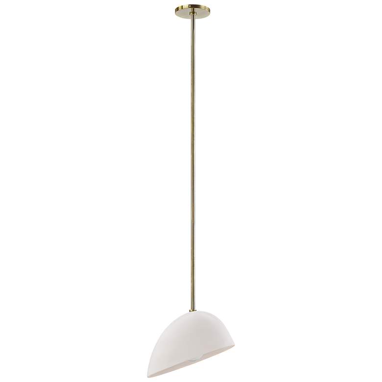 Image 1 Renwil Corio Ceramic Gloss Glazed Off-White Ceiling Fixture 11.75x8.75x7&am