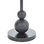 5_Renwil Corrine 20" Wide Matte Black and Natural White Side Table more views