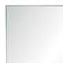 3_Renwil Crake Polished Stainless Steel 24"x36" Wall Mirror more views