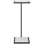2_Renwil Danica 8" Wide Matte Black Rectangular Side Table