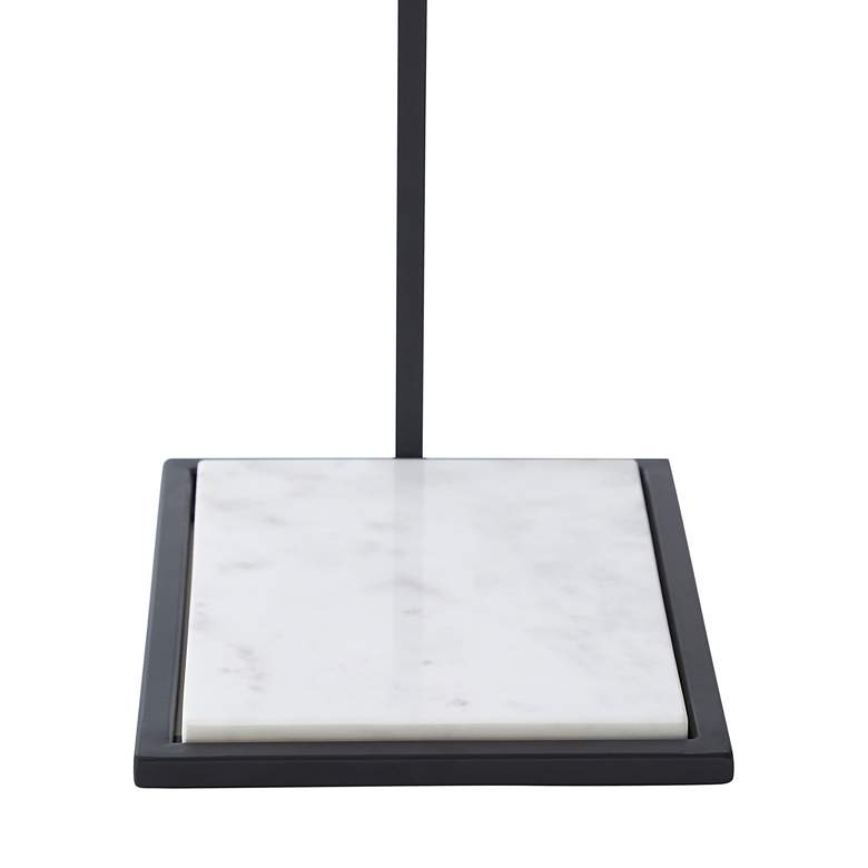 Image 4 Renwil Danica 8" Wide Matte Black Rectangular Side Table more views