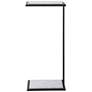 6_Renwil Danica 8" Wide Matte Black Rectangular Side Table more views