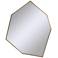 Renwil Devika Plated Satin Brass 31" X 41" Geometric Wall Mirror