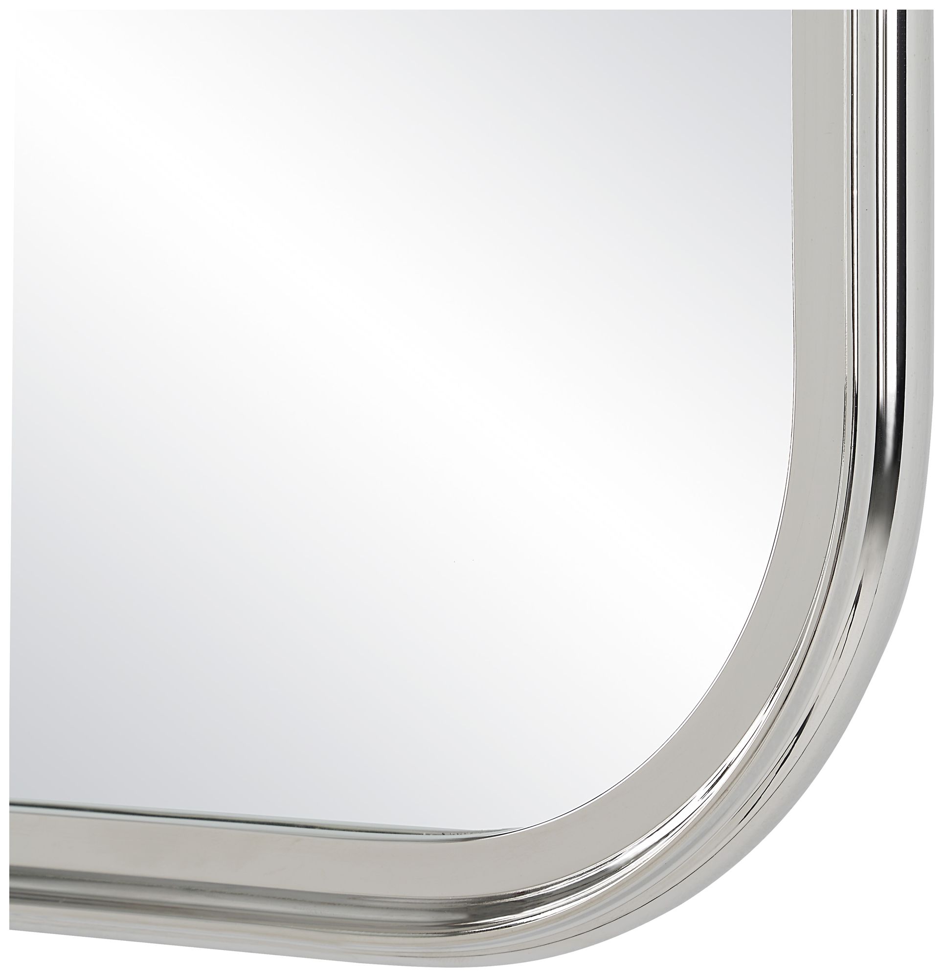 Image 3 Renwil Dios 39.5" Tall Rectangle Wall Mirror, Grey more views