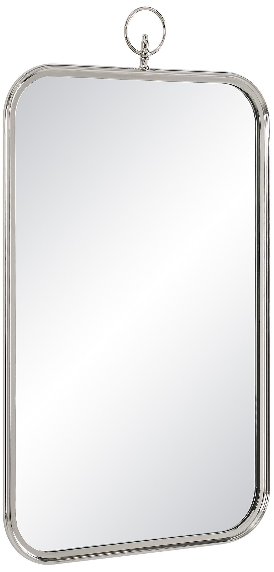 Image 4 Renwil Dios 39.5" Tall Rectangle Wall Mirror, Grey more views