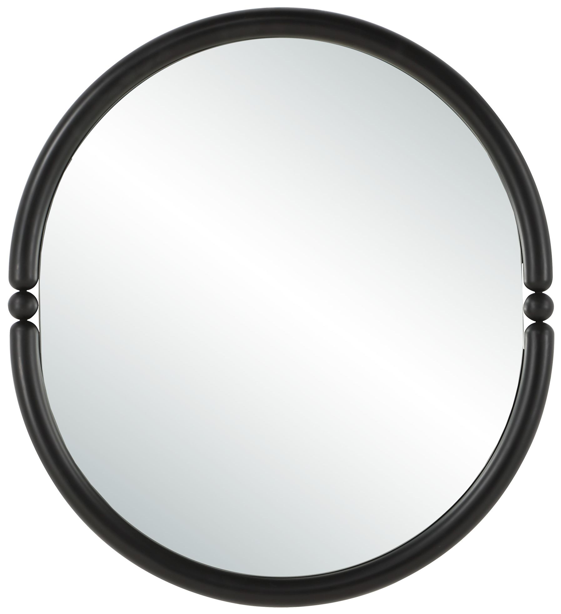 Image 2 Renwil Ditto 40" H x 36" W Wall Mirror, Black more views