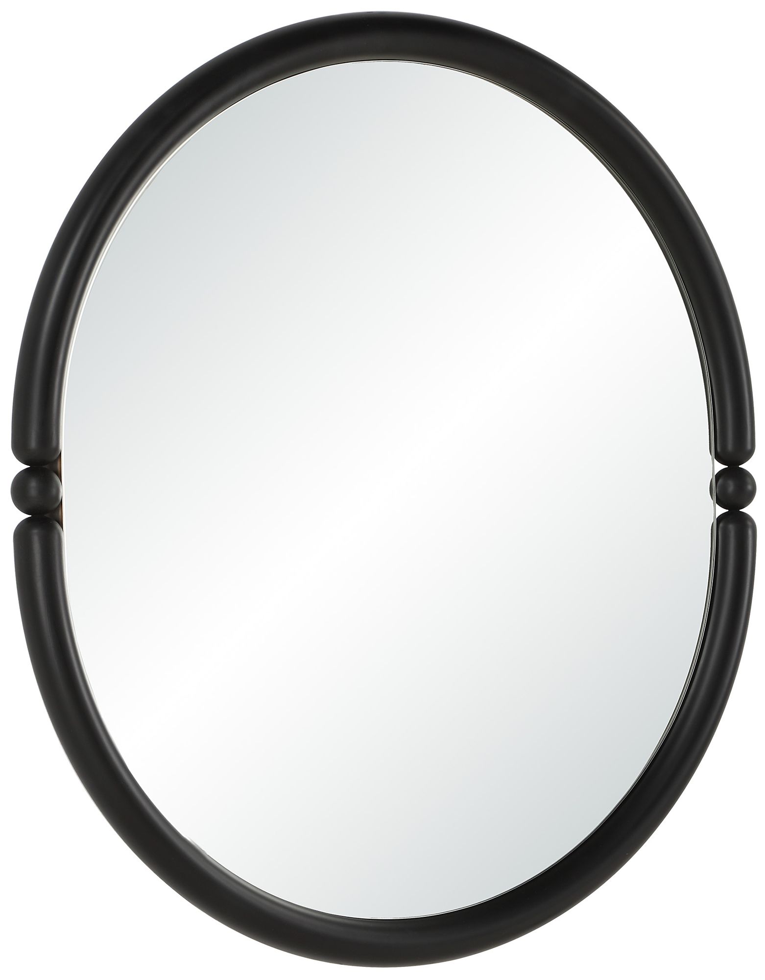 Image 5 Renwil Ditto 40" H x 36" W Wall Mirror, Black more views