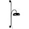 Renwil Draco Iron Black Powder w Inline Switch Wall Sconce 28.75x54.5x12&