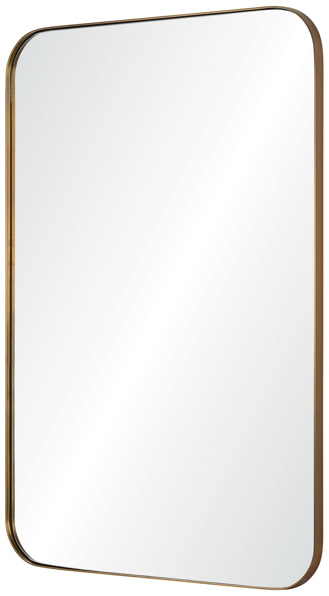 Image 4 Renwil Edwin 36" Tall Rectangle Wall Mirror, Yellow more views